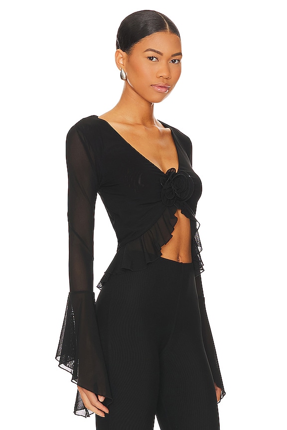 view 2 of 4 Val Top in Black