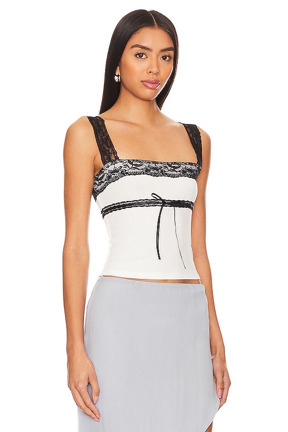 view 2 of 4 Cassie Top in White