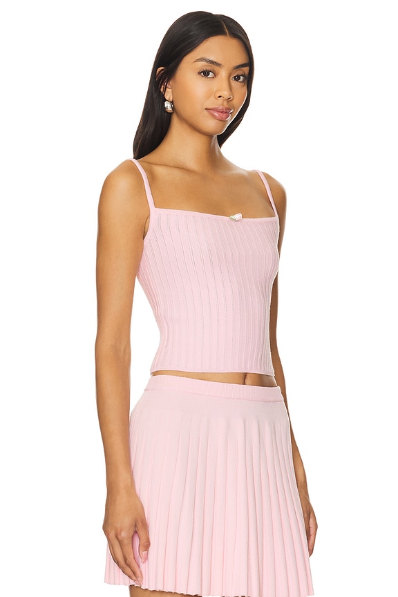 view 2 of 4 Lenda Tank in Baby Pink