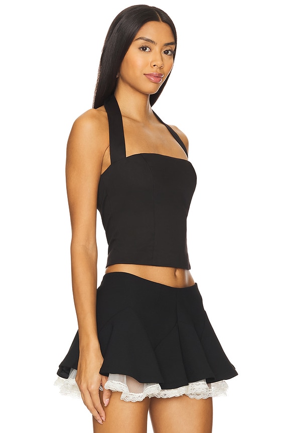 view 2 of 4 Luana Top in Black