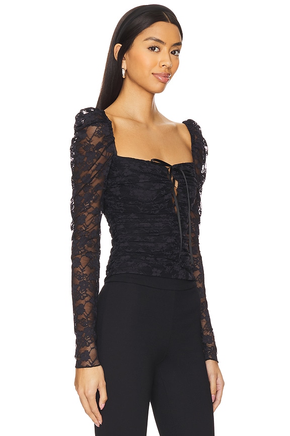 view 2 of 4 Top Ava in Black