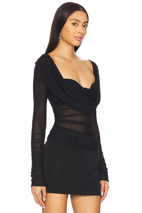 view 2 of 4 SIMONE 탑 in Black