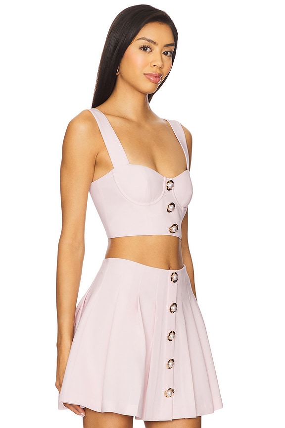 view 2 of 5 Adela Bra Top in Pink