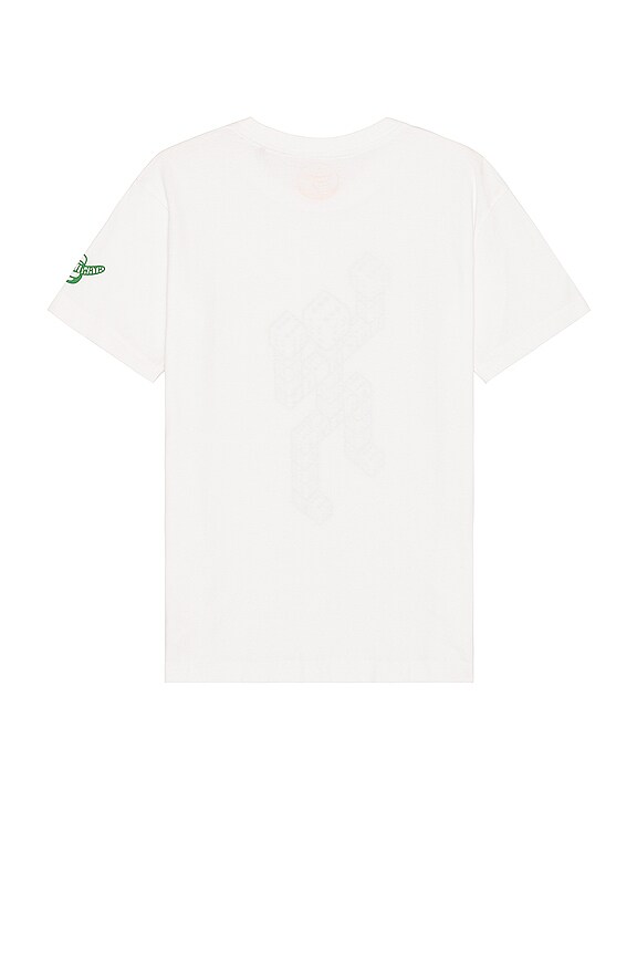 view 2 of 3 Dice Robot Tee in White
