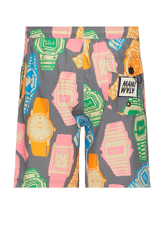 view 2 of 4 Candy Watch Surf Trunk in Multicolour