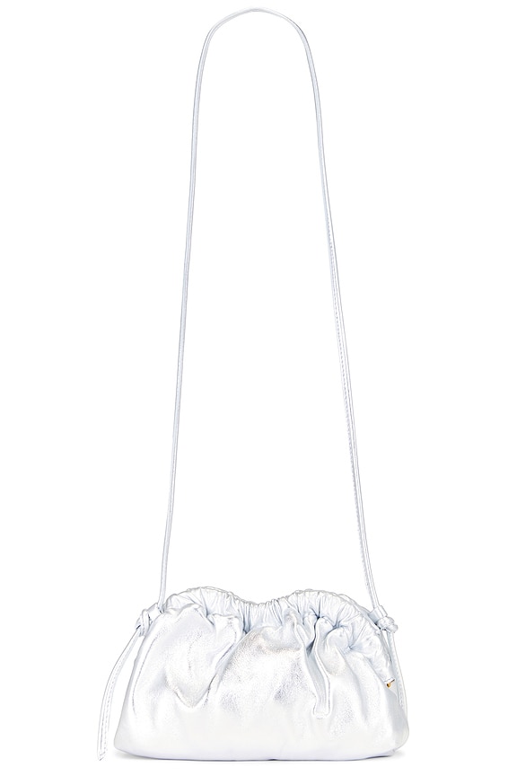 view 2 of 4 Mini Cloud Clutch in Silver