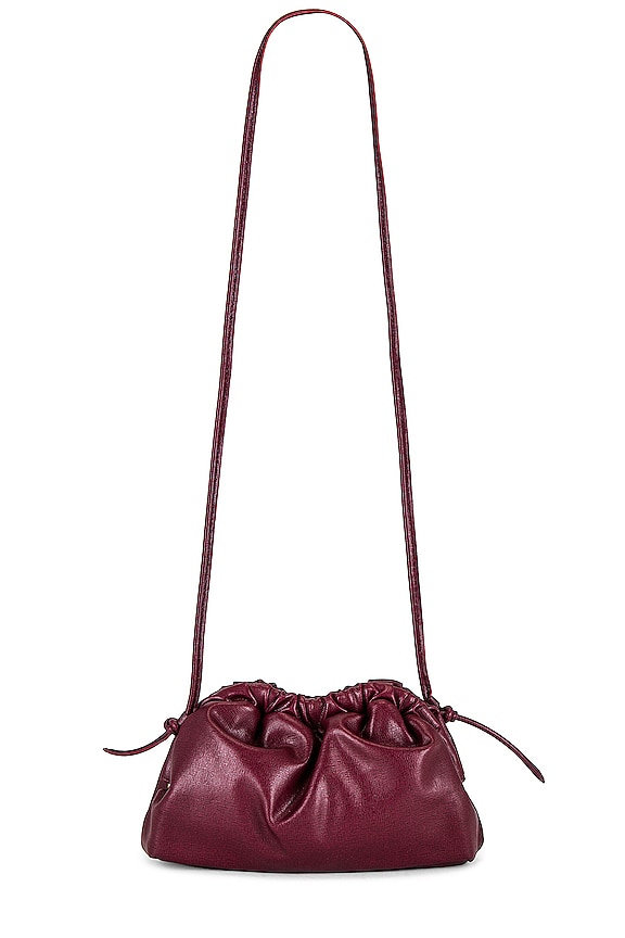 view 2 of 4 Mini Cloud Clutch in Claret
