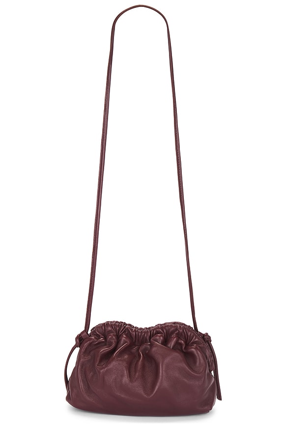 view 2 of 4 Mini Cloud Clutch in Pomegranate