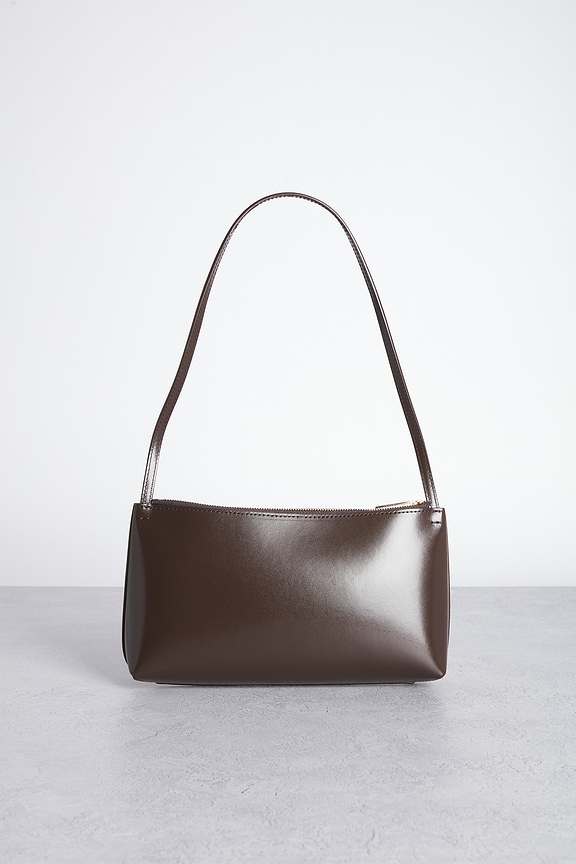 view 2 of 4 Gaia Shoulder Bag in Chocolate & Warm Grey
