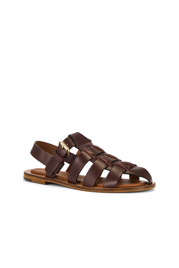 view 2 of 5 SANDALES FISHERMAN in Chocolate