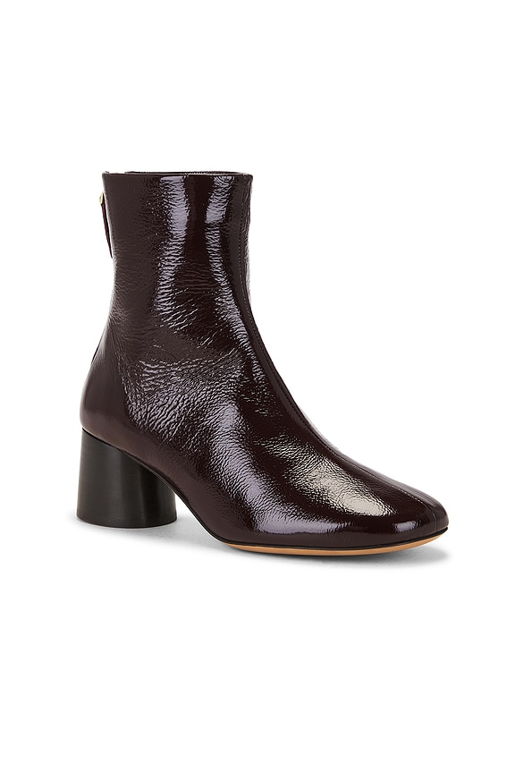 view 2 of 5 BOTTINES GLOVE in Dark Oxblood