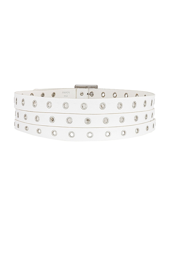 view 2 of 3 Trois Belt in Creme