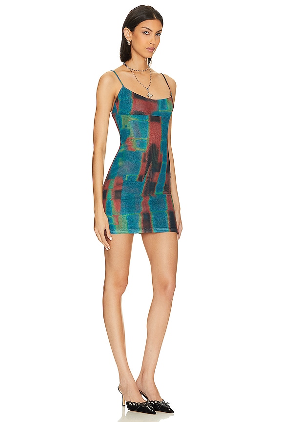 view 2 of 3 ANYA ドレス in Rust Print