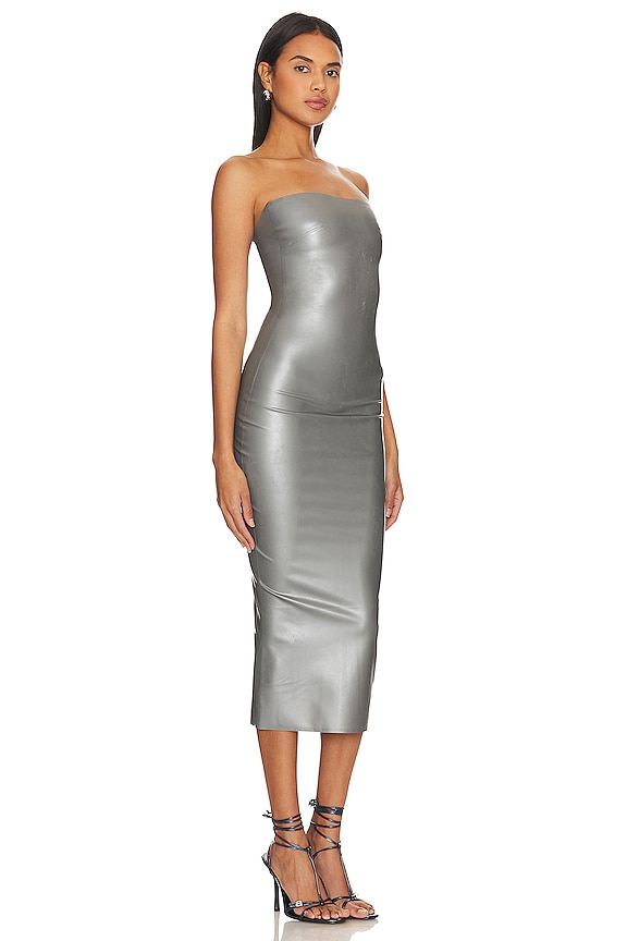 view 2 of 3 Lila Dress in Dark Grey