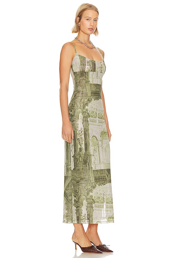 view 2 of 4 Thais Dress in Emblem Print