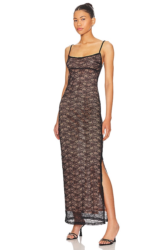 view 2 of 3 VESTIDO THAIS in Black