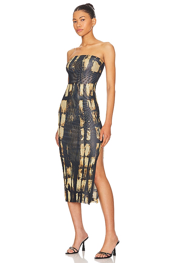 view 2 of 3 VESTIDO LILA in Treading Brown