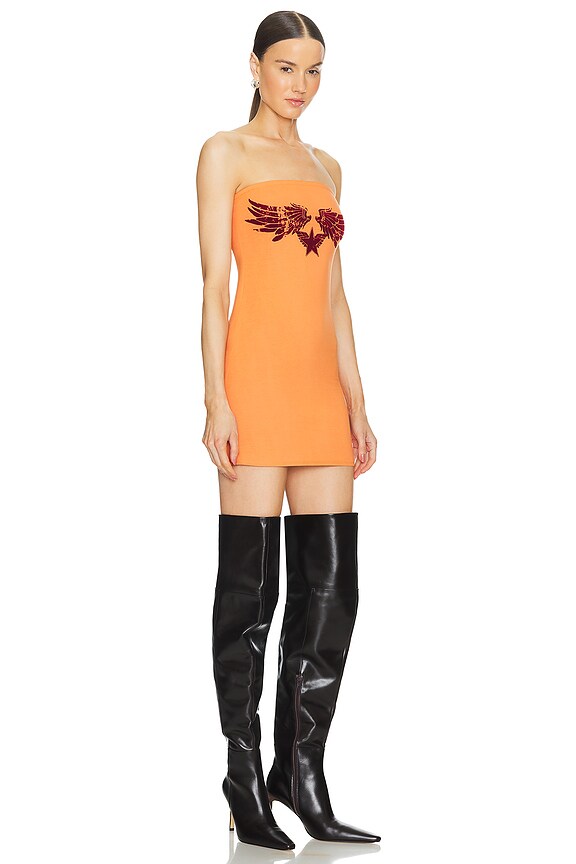 view 2 of 3 VESTIDO HALEY in Orange