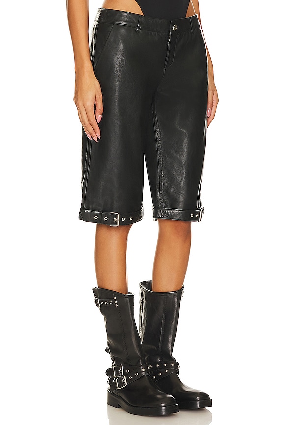 view 2 of 4 SHORT CLAY in Black