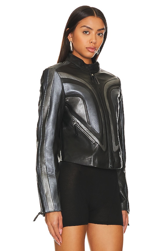 view 2 of 4 Sophie Jacket in Black in DARK GRAY