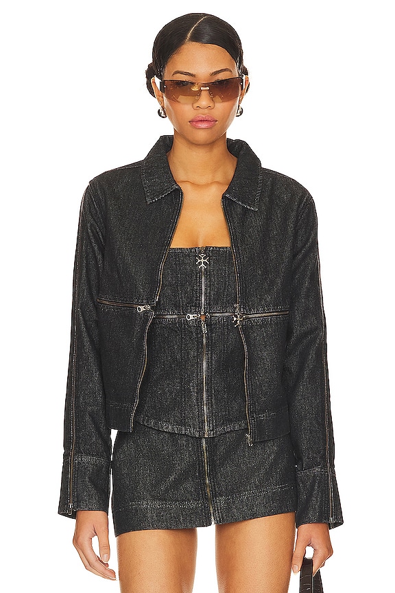 view 2 of 5 CHAQUETA LUX in Black