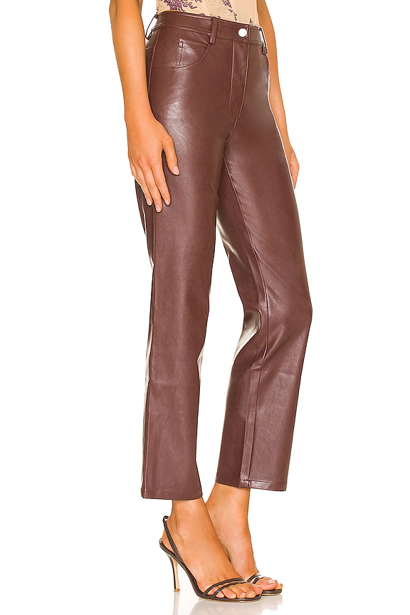 view 2 of 4 Junior Pant in Brown Leather