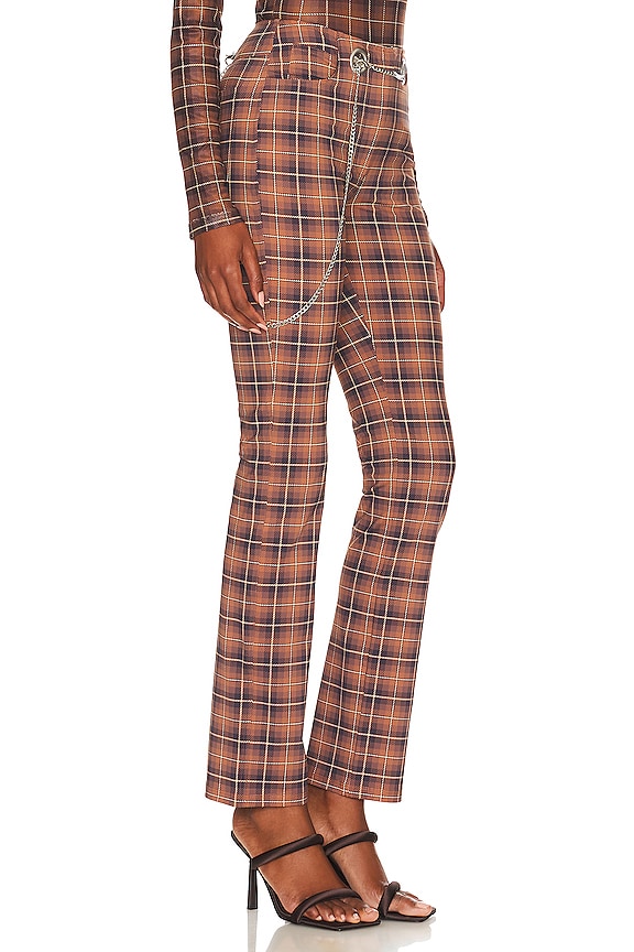 view 2 of 5 Tommy Pant in Chocolate Plaid
