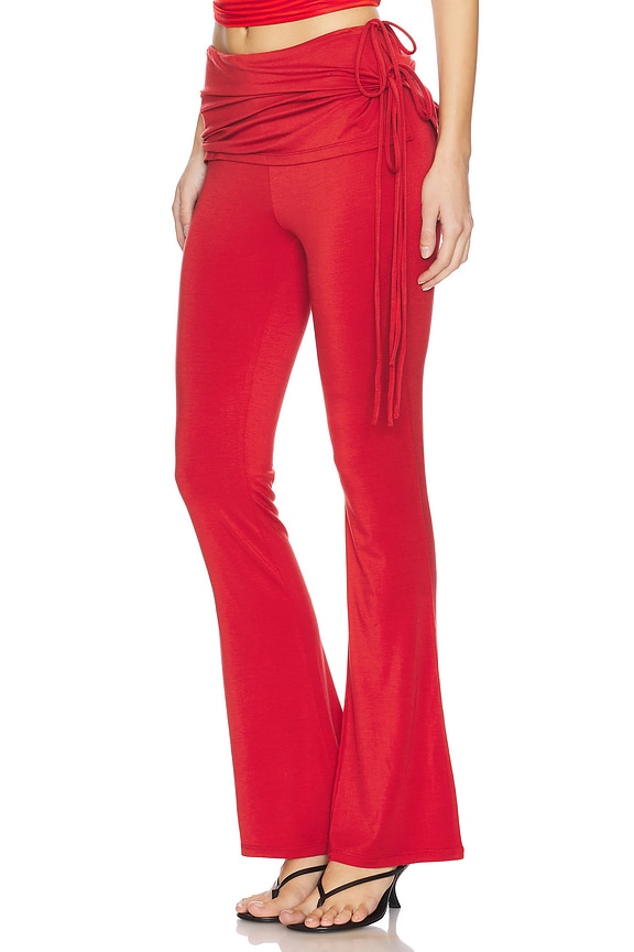 view 2 of 6 Kali Pant in Burgundy