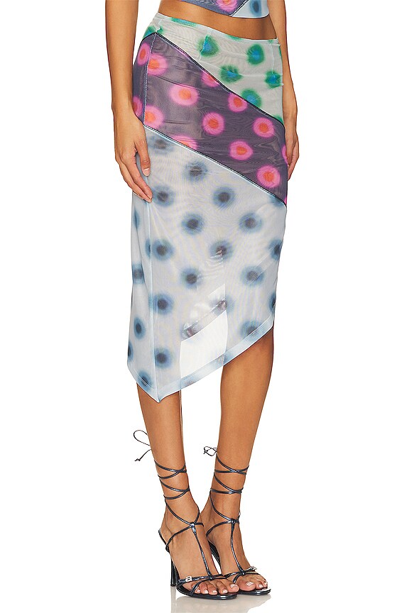 view 2 of 4 MINIFALDA ZOE in Polka Dot Patchwork