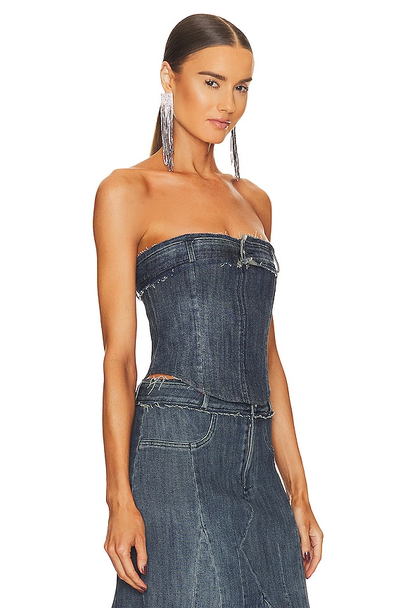 view 2 of 4 Cammie Corset in Duran