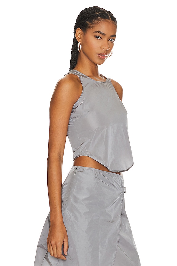view 2 of 4 Bobbi Tank in Reflective Slate