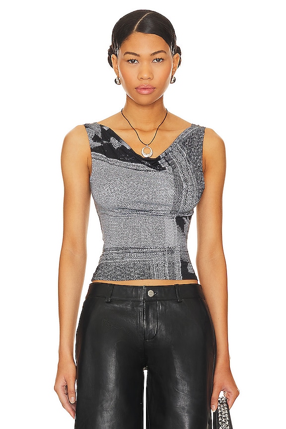 view 2 of 5 Lani Top in Sciarpa Print