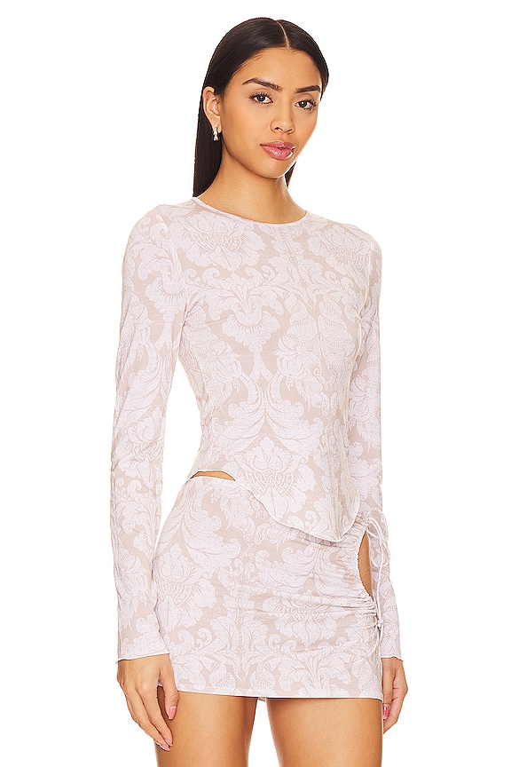 view 2 of 4 Etta Top in Baroque Tan