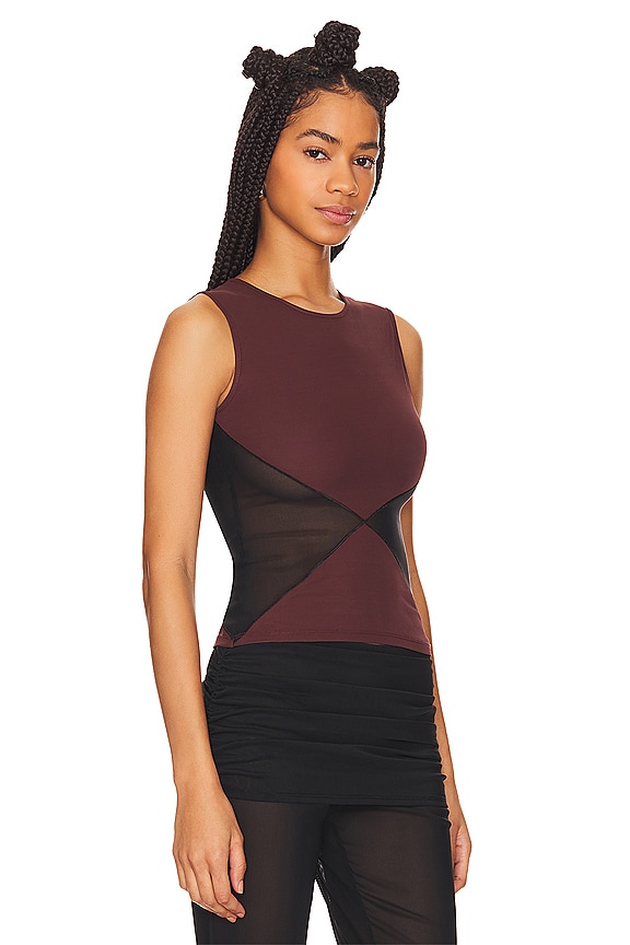 view 2 of 4 Sasha Top in Umber