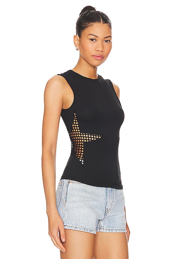 view 2 of 4 CAMISETA TIRANTES SASHA in Black