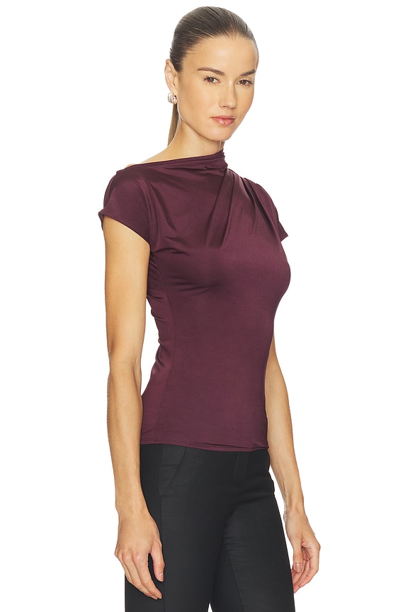 view 2 of 5 Bebe Top in Purple