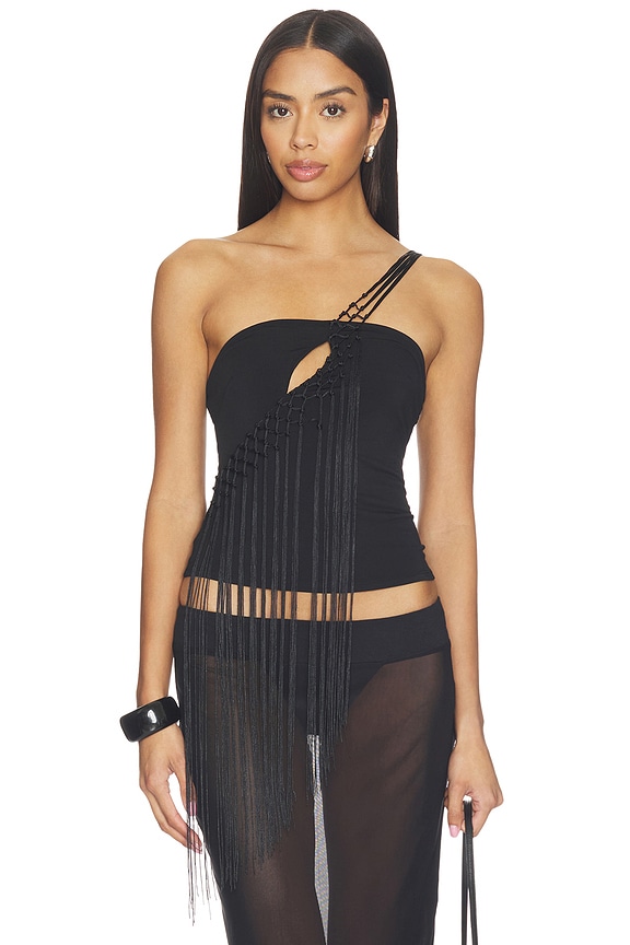 view 1 of 4 Cece Top in Black