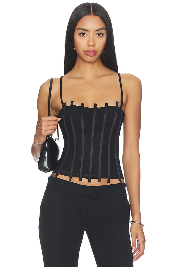 view 1 of 4 CORSÉ LILA in Black