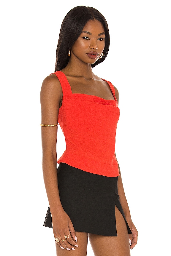 view 2 of 4 CORSÉ IMOGENE in Red