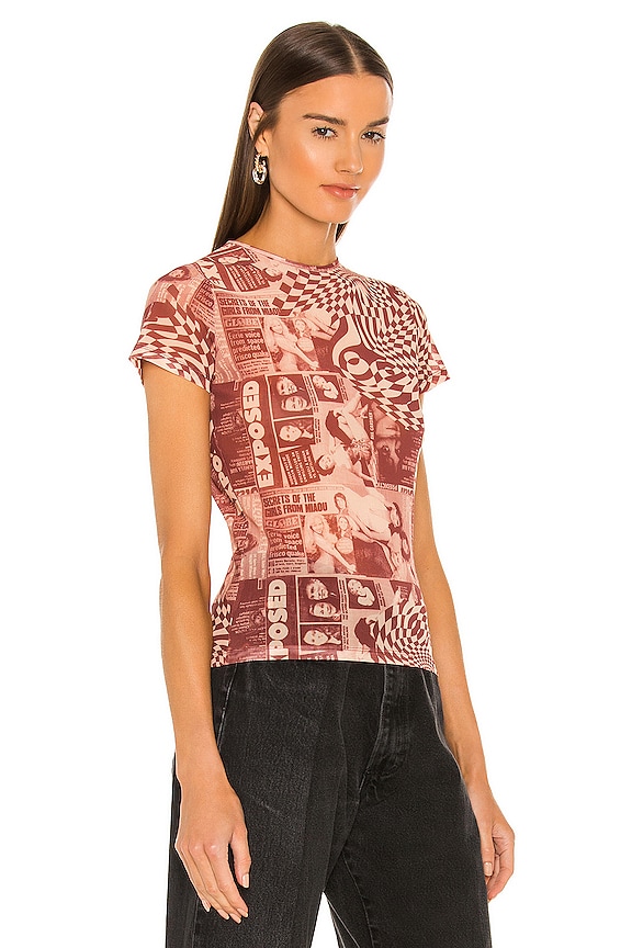 view 2 of 4 T-SHIRT MINI in Wanted Red