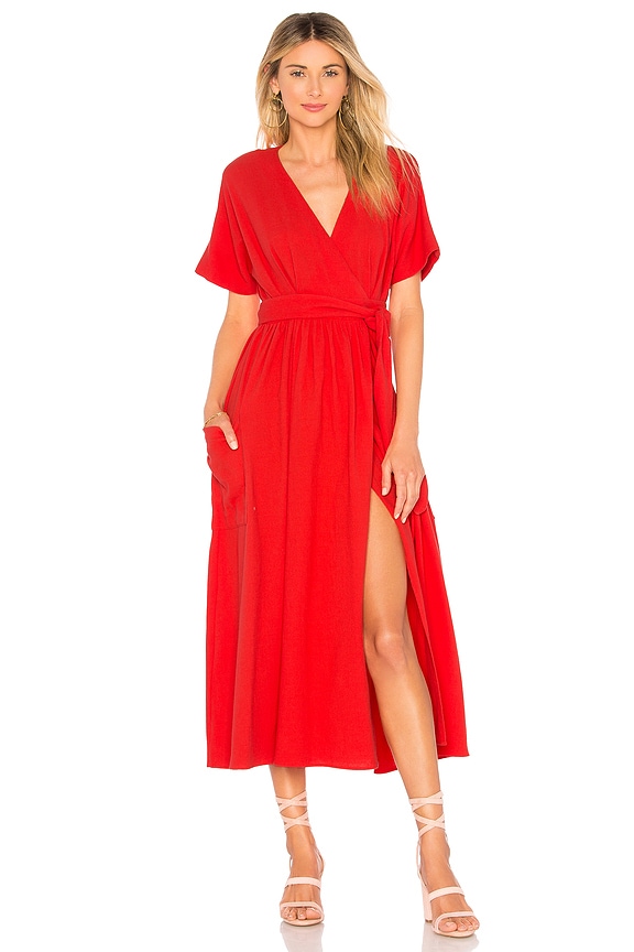 view 1 of 3 Ingrid Dress in Red