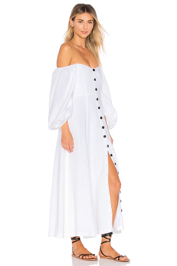 view 2 of 3 Mika Dress in White