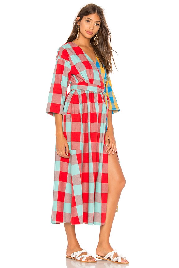 view 2 of 3 Anya Dress in Playford Plaid