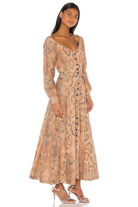 view 2 of 3 Silvana Dress in Sand Multi