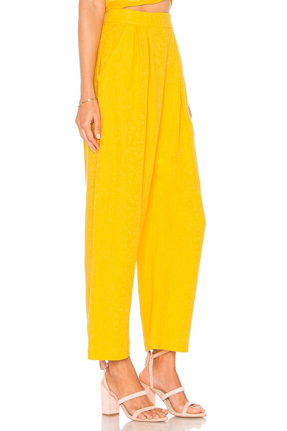 view 2 of 4 PANTALÓN AUDRE in Yellow