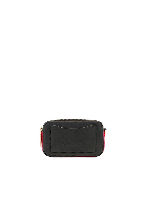 view 2 of 6 Camo Sequin Snapshot Camera Bag in Pink Multi