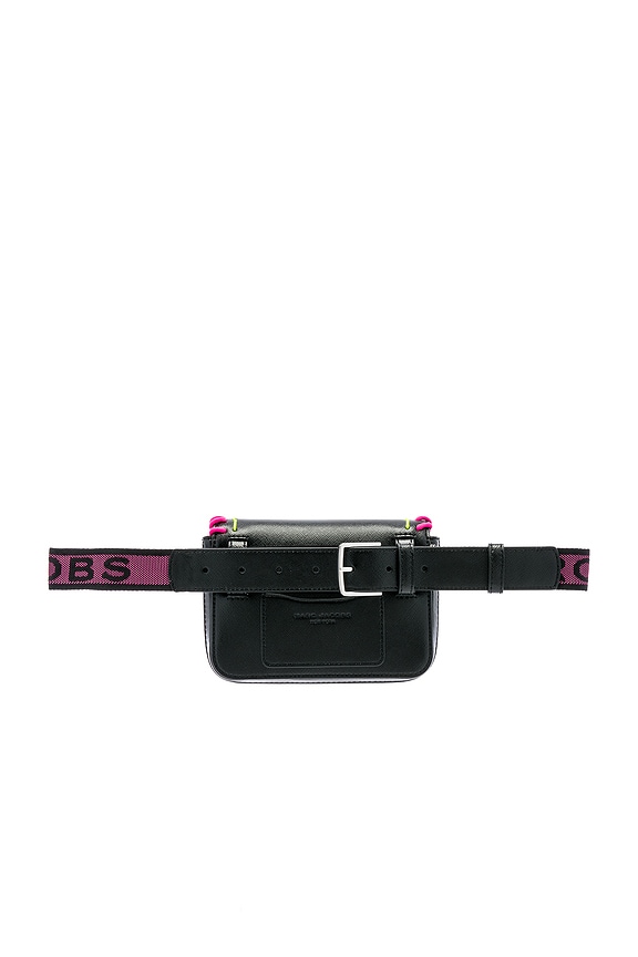 view 2 of 5 Hip Shot Whipstitches Belt Bag in Black