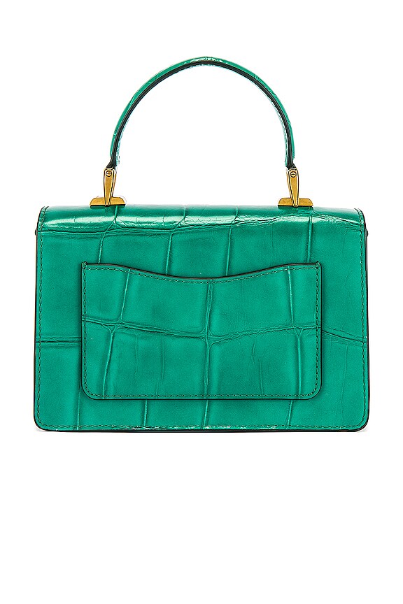view 2 of 6 The Downtown Croc Embossed Bag in Green