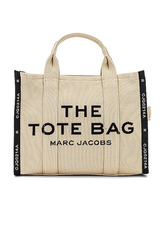 Marc Jacobs The Jacquard Medium Tote Bag in Warm Sand | REVOLVE