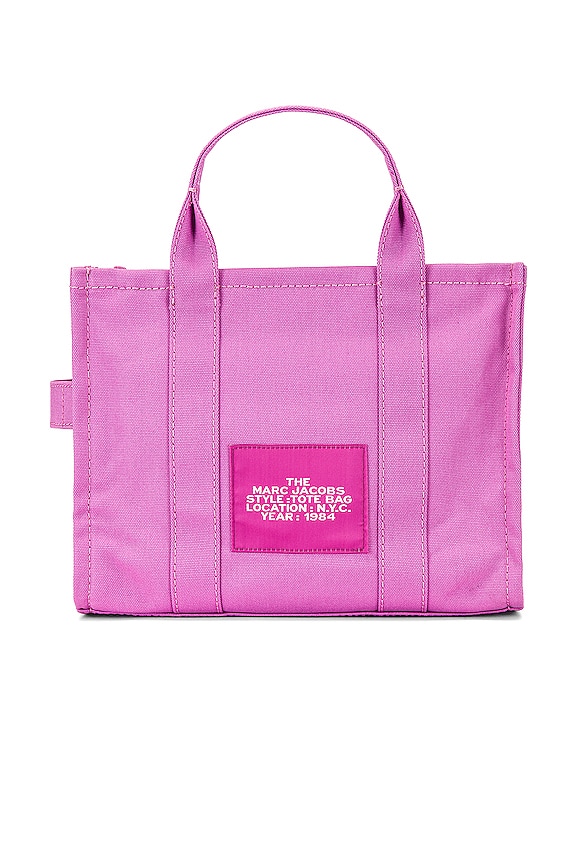 view 2 of 6 The Canvas Medium Tote Bag in Cyclamen